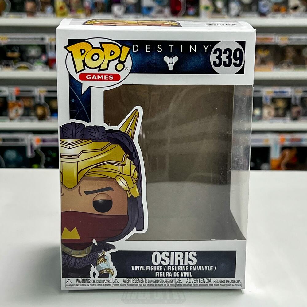 Funko Pop Games Destiny Osiris 339 BOX ONLY NO FIGURE NO INSERT Mint Playstation